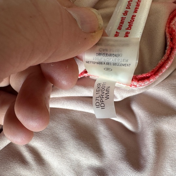 Ivanka Trump Lined Floral Lace Over Sheath Dress Pink 6 Wedding Guest Graduation - Picture 10 of 16